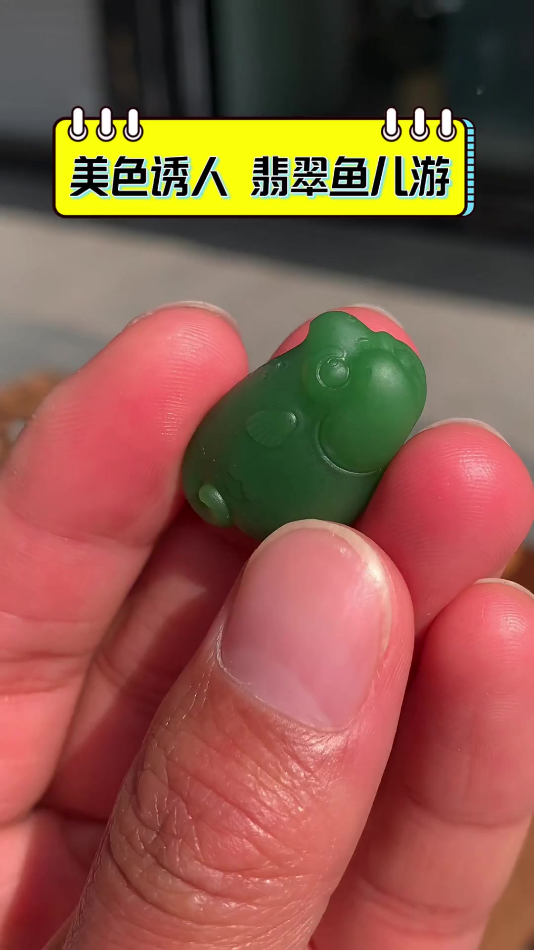 美色诱人,翡翠鱼儿游