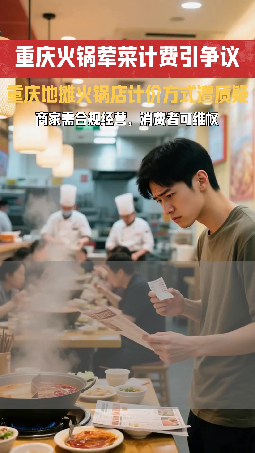 重庆地摊火锅店荤菜计价方式特殊 商家是否存在价格欺诈或违规经营