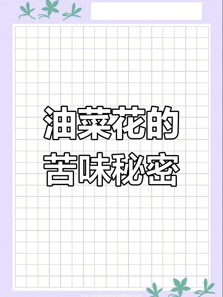野油菜花凉拌苦涩,厨艺不精真是白费力气!