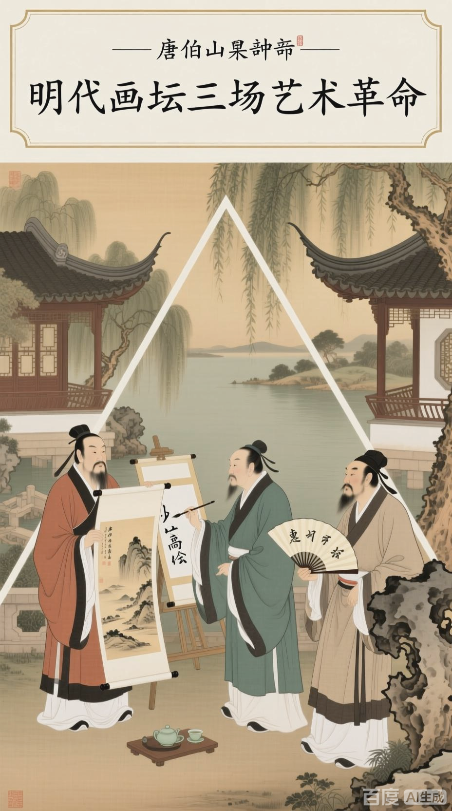 明代画派：文人风雅与艺术革新