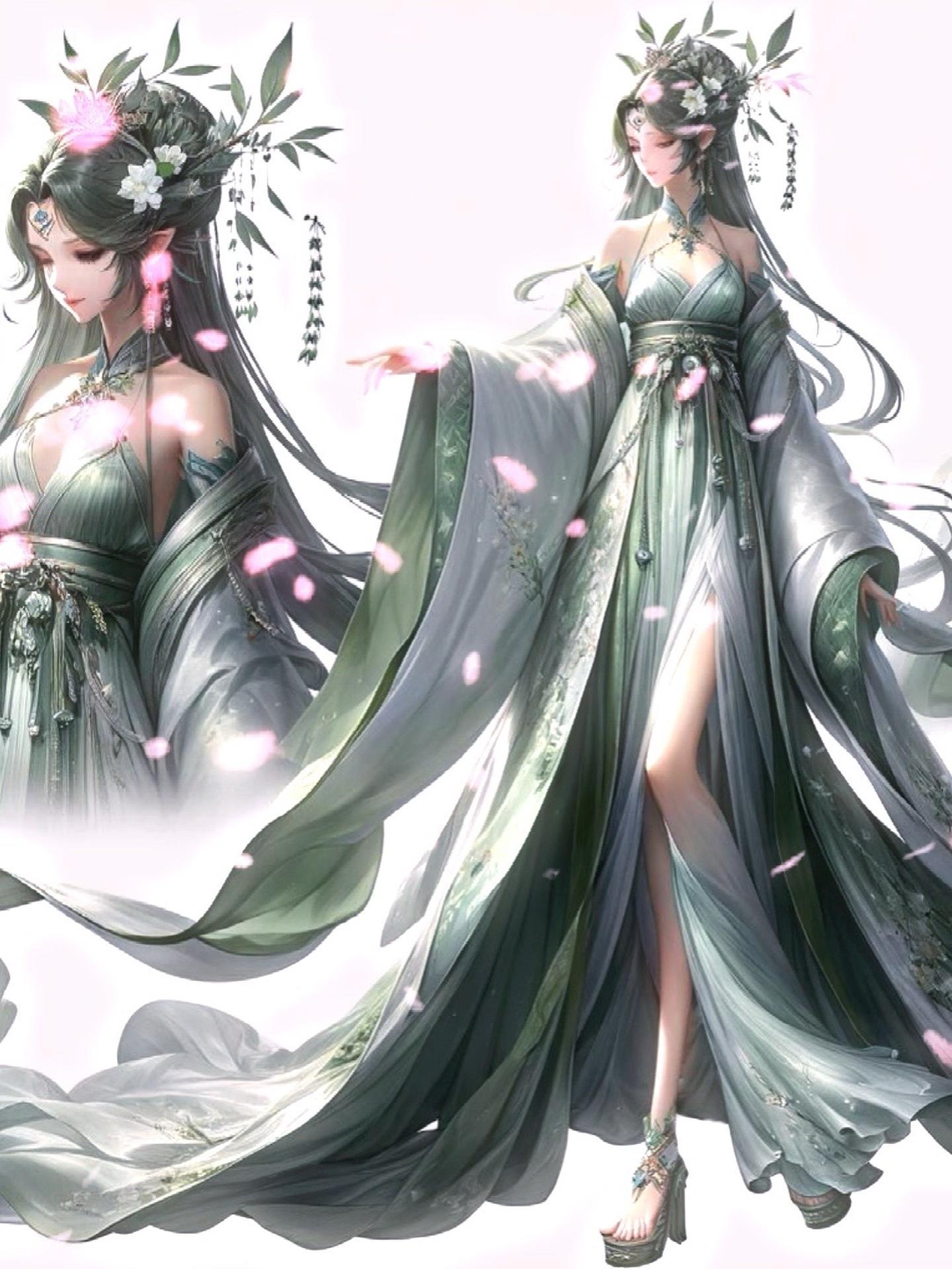 古风 动漫美图 插画 绝美 漫画人物
