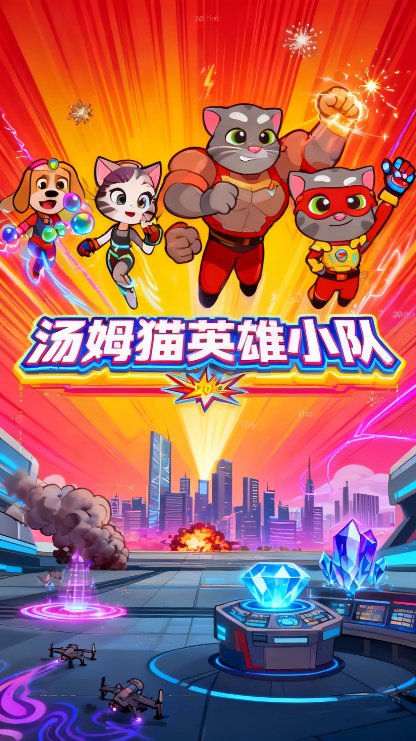 汤姆猫英雄小队，超级英雄来袭