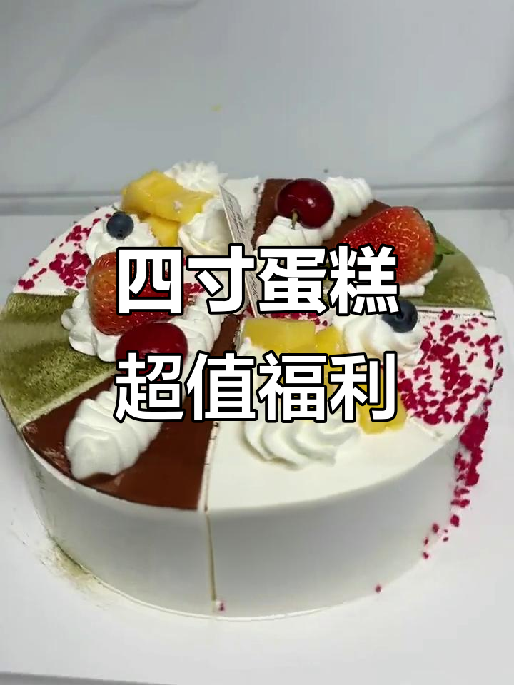 晋江蛋糕店新玩法,四寸动物奶油蛋糕仅需19.9元!