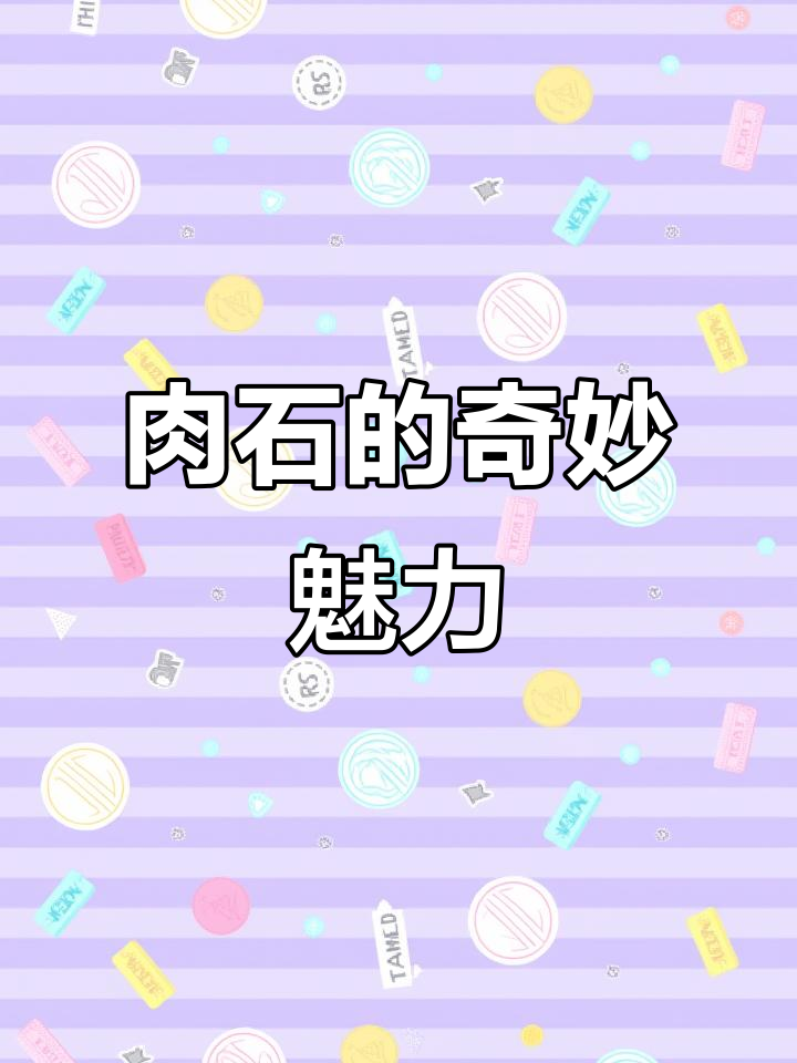 肉石真假难辨,天然艺术品收藏珍品