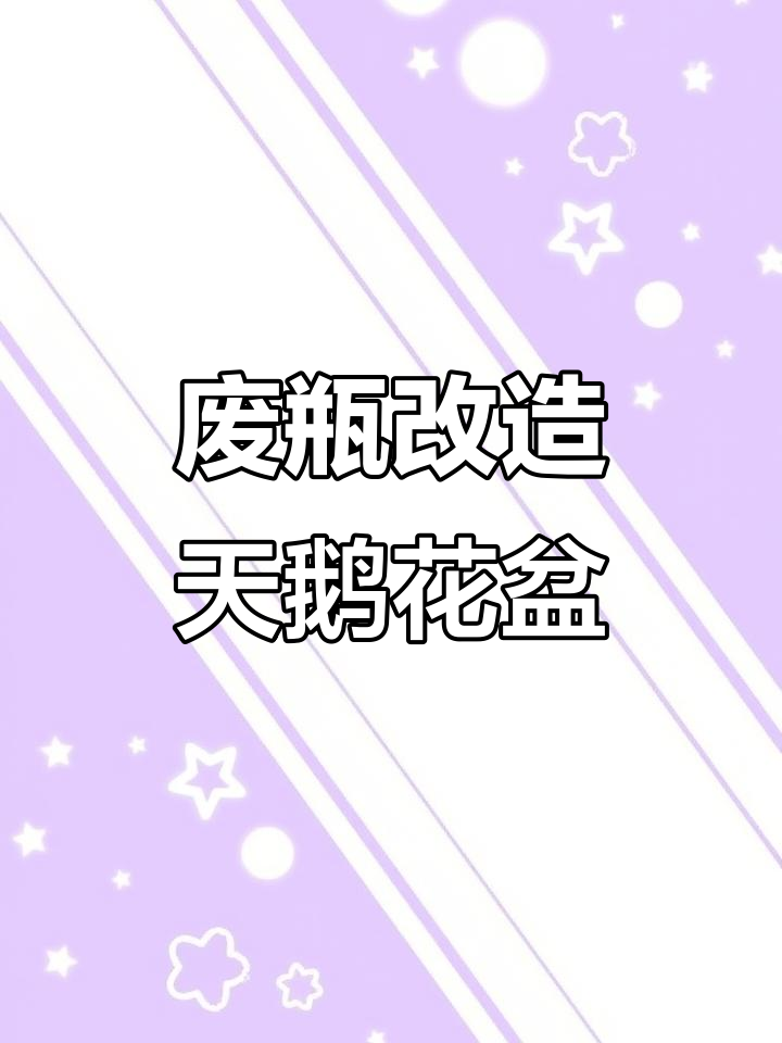 废旧洗衣液瓶变情侣天鹅花盆,简单步骤教你DIY