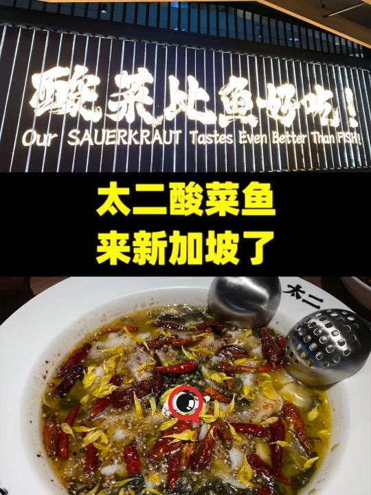 这家网红酸菜鱼漂洋过海来到了新加坡