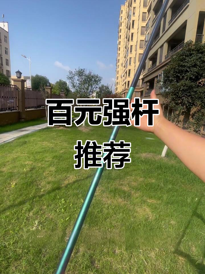 百元轻硬鱼竿,轻松应对大物,手感舒适,钓鱼不累
