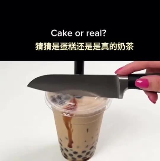 Cake or real 猜猜蛋糕还是实物