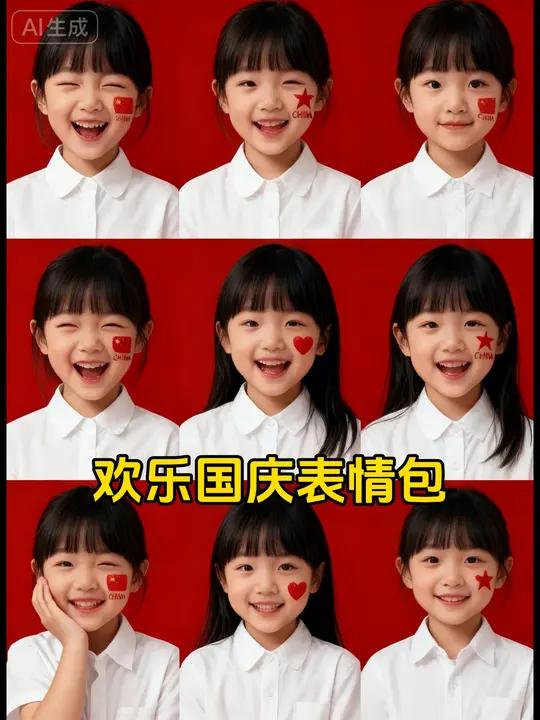 谁还没有一个国庆表情包