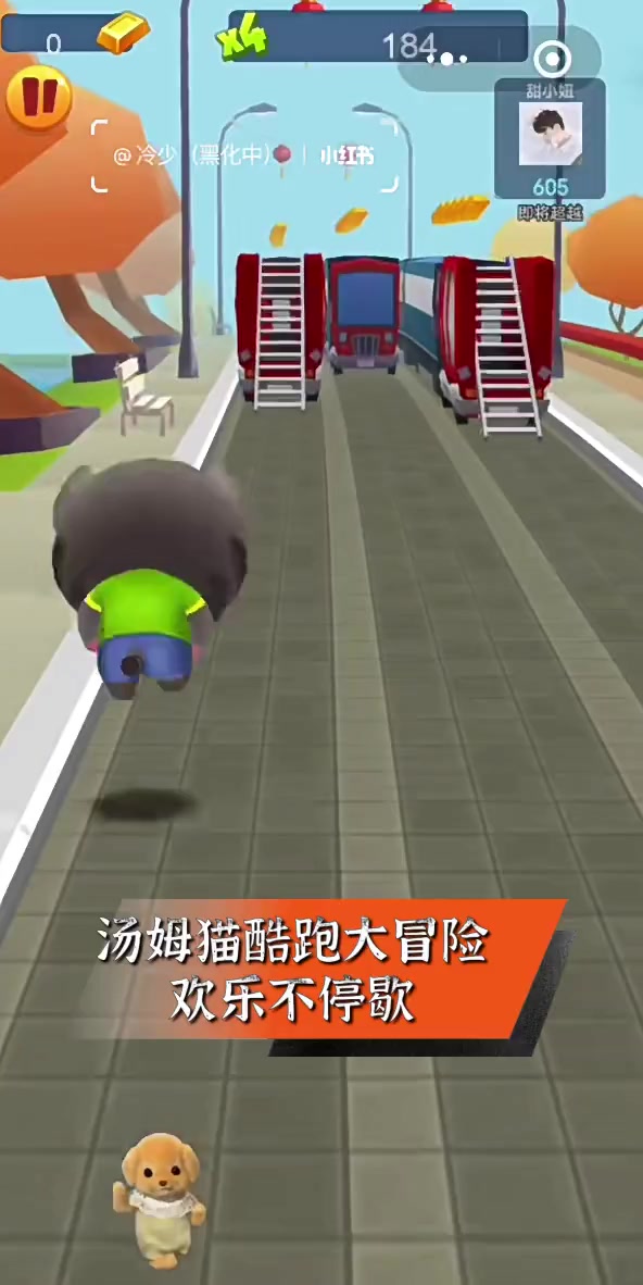 汤姆猫酷跑大冒险,欢乐不停歇