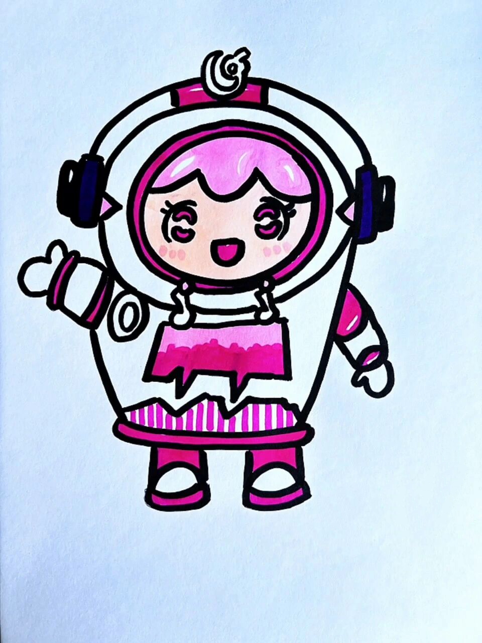 简笔画教程|蛋仔派对简笔画
