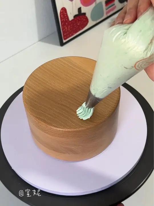 生日蛋糕裱花教程 人气蛋糕推荐 裱花嘴 视频同款左下角10件套