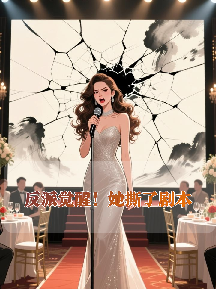 穿成恶毒女配后,她当众撕碎男主情书:这反派我当定了!