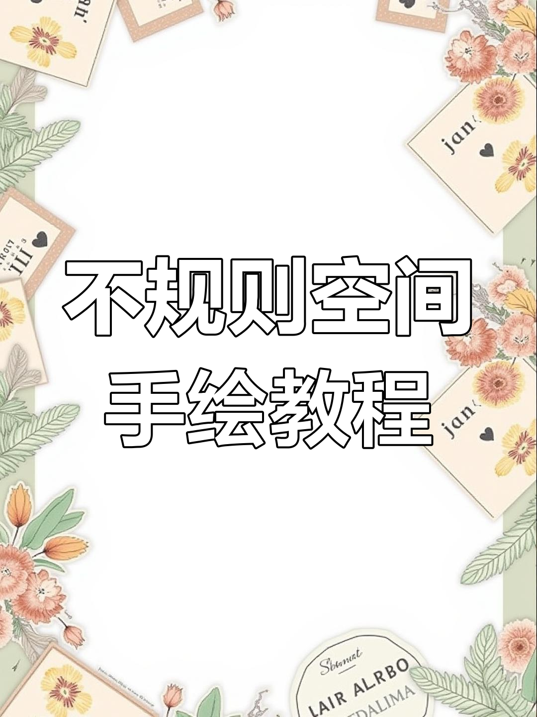 透视技巧大揭秘:如何画出不规则空间立体图