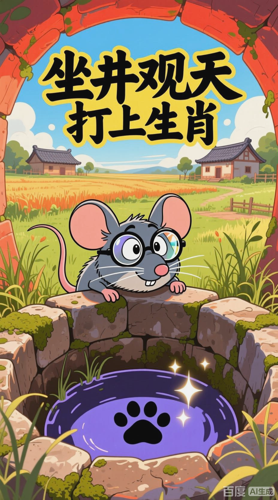 坐井观天打一生肖