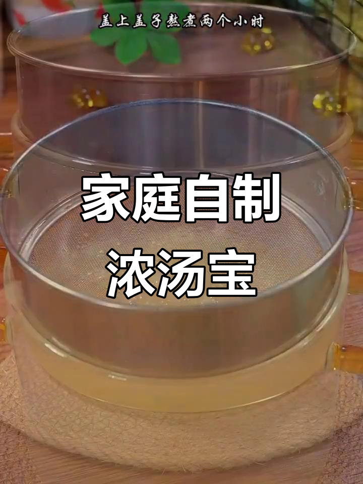 自制健康浓汤宝,轻松做火锅、灌汤包和馄饨