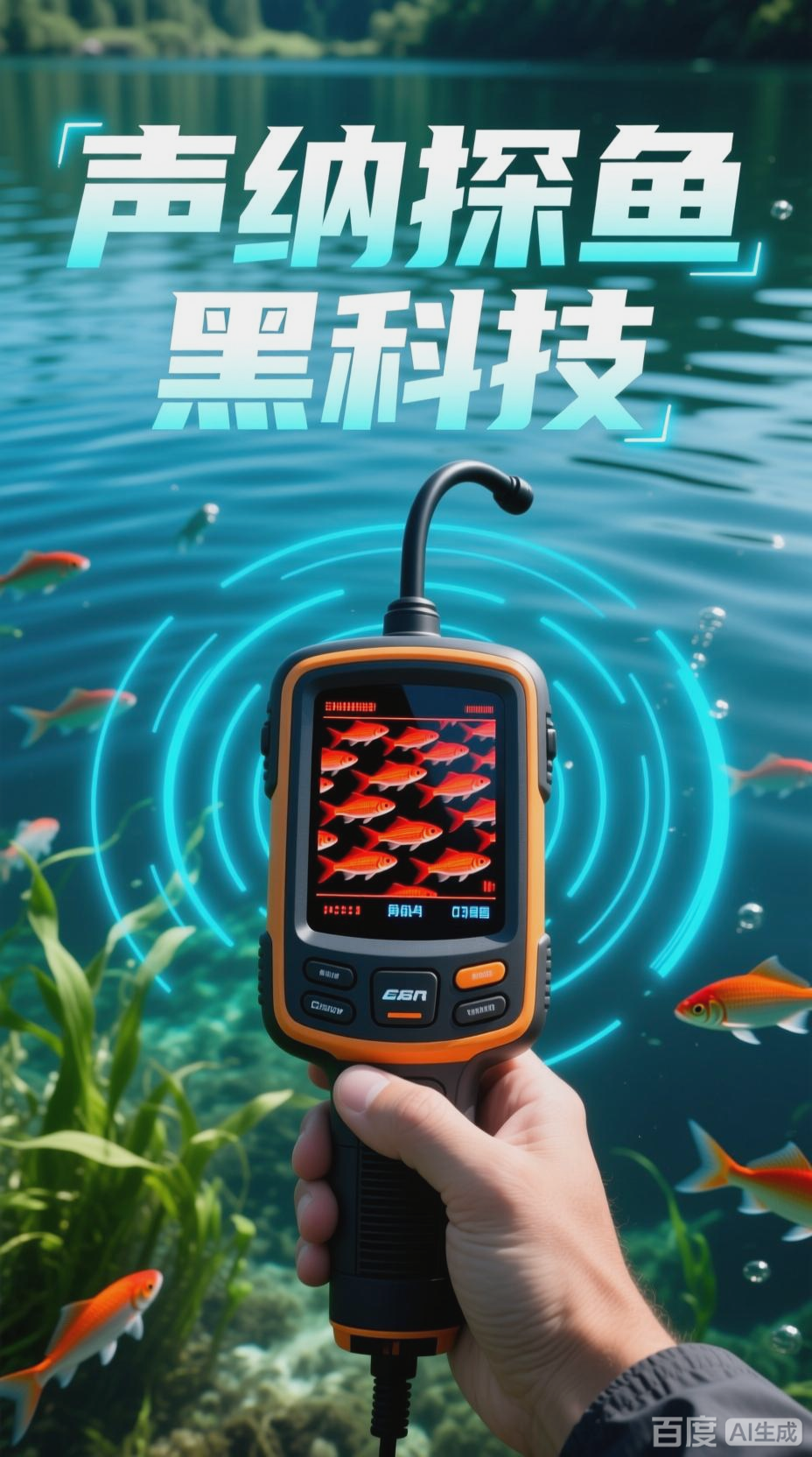 声呐探鱼法，精准锁定鱼群