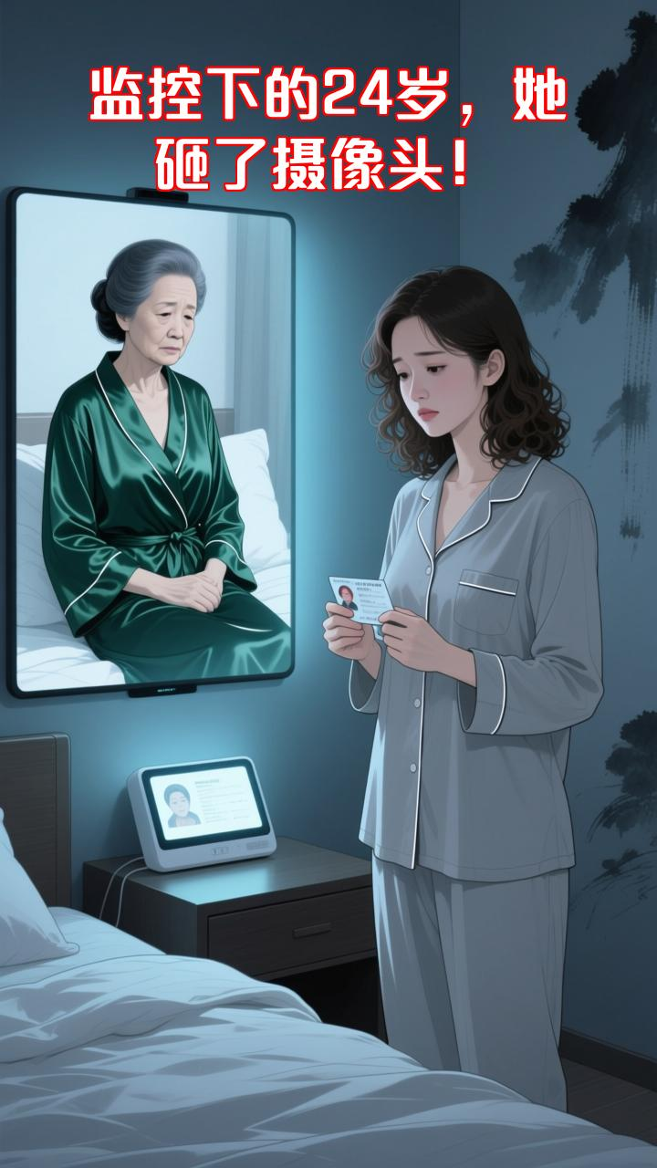 被母亲24小时监控的24岁生日，她用蛋糕砸碎了摄像头！