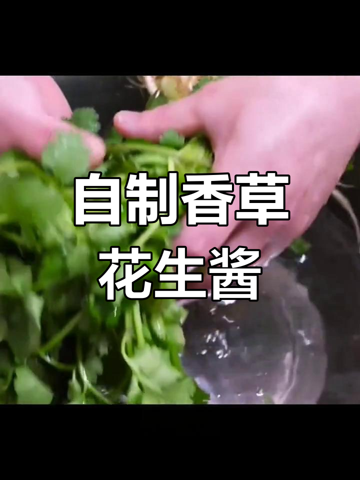 香菜花生米拌小米辣,开胃又下饭