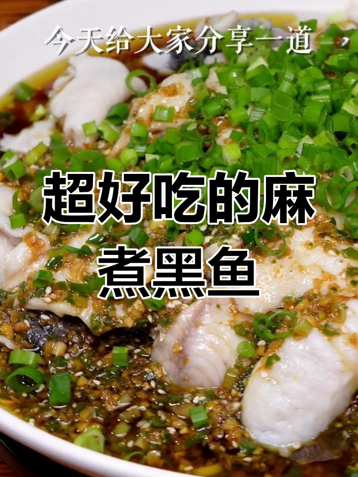麻辣鲜香的黑鱼做法,鱼肉嫩滑过瘾,汤底超美味