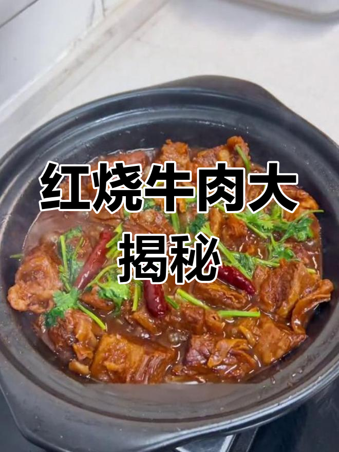 新鲜牛肉的红烧做法,香气扑鼻!