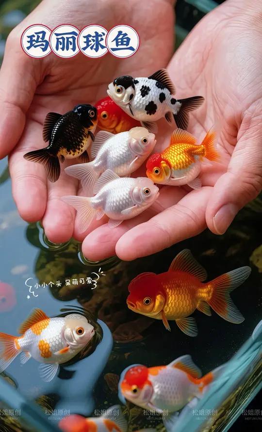 萌力爆棚!玛丽球鱼承包你的治愈时刻～圆滚滚的“水中糯米团子”来袭!自带Q弹萌态,游动时像小