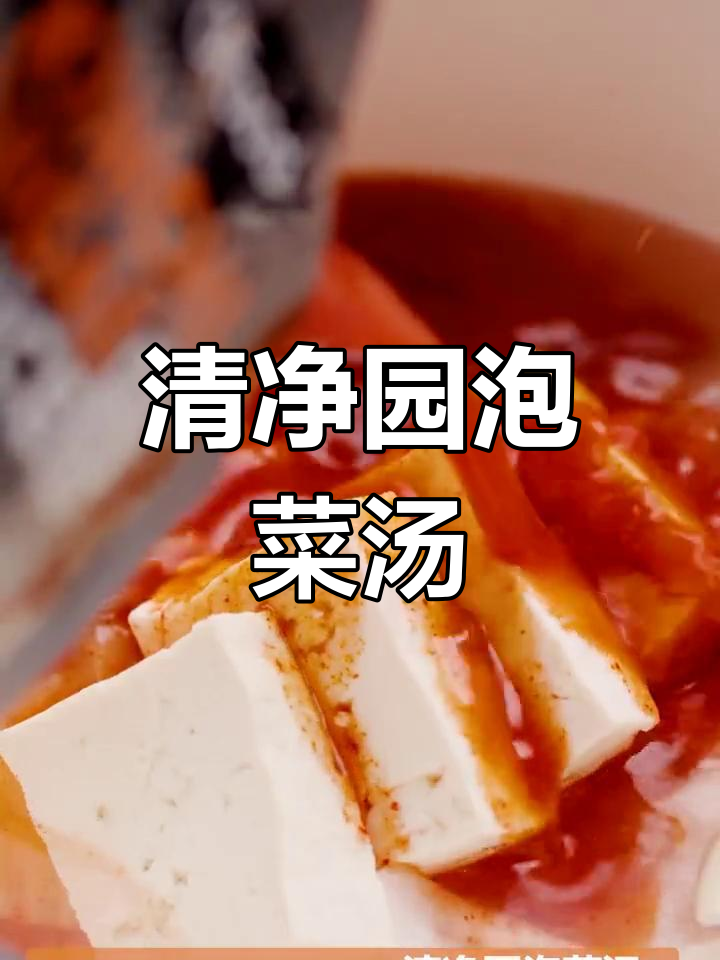 韩式辣白菜泡菜汤,轻松学做