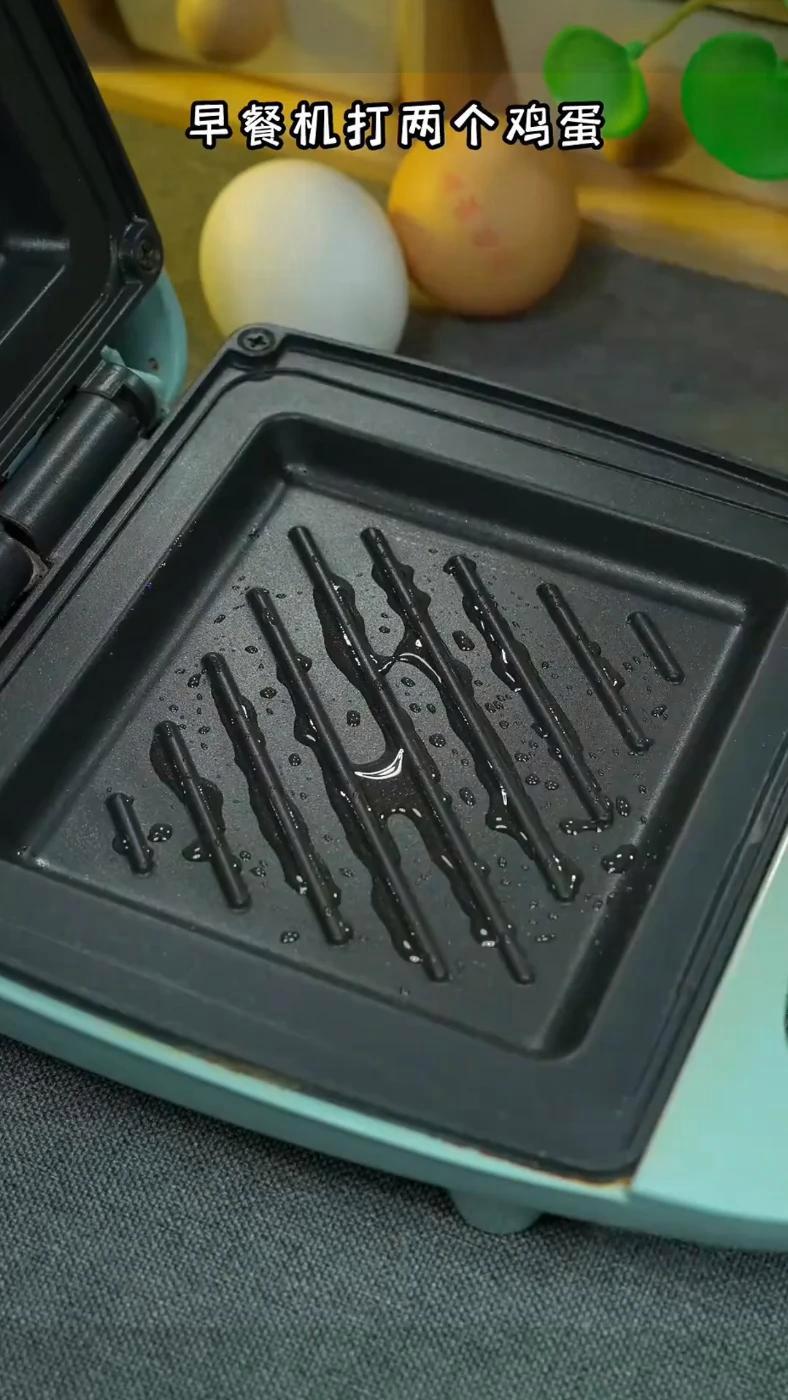 自从有了这个 早餐机 妈妈再也不用担心我的 早餐吃什么 了 妈呀太香了 早餐 三明治