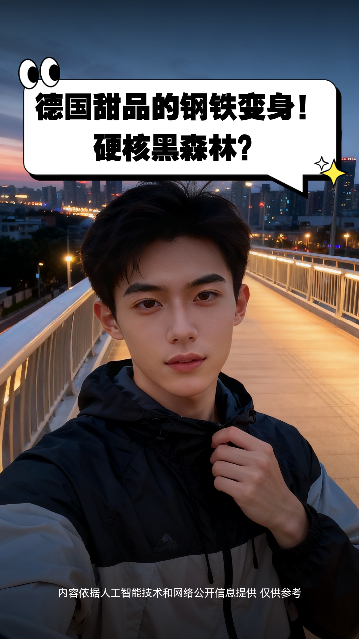德国甜品的钢铁变身！硬核黑森林？