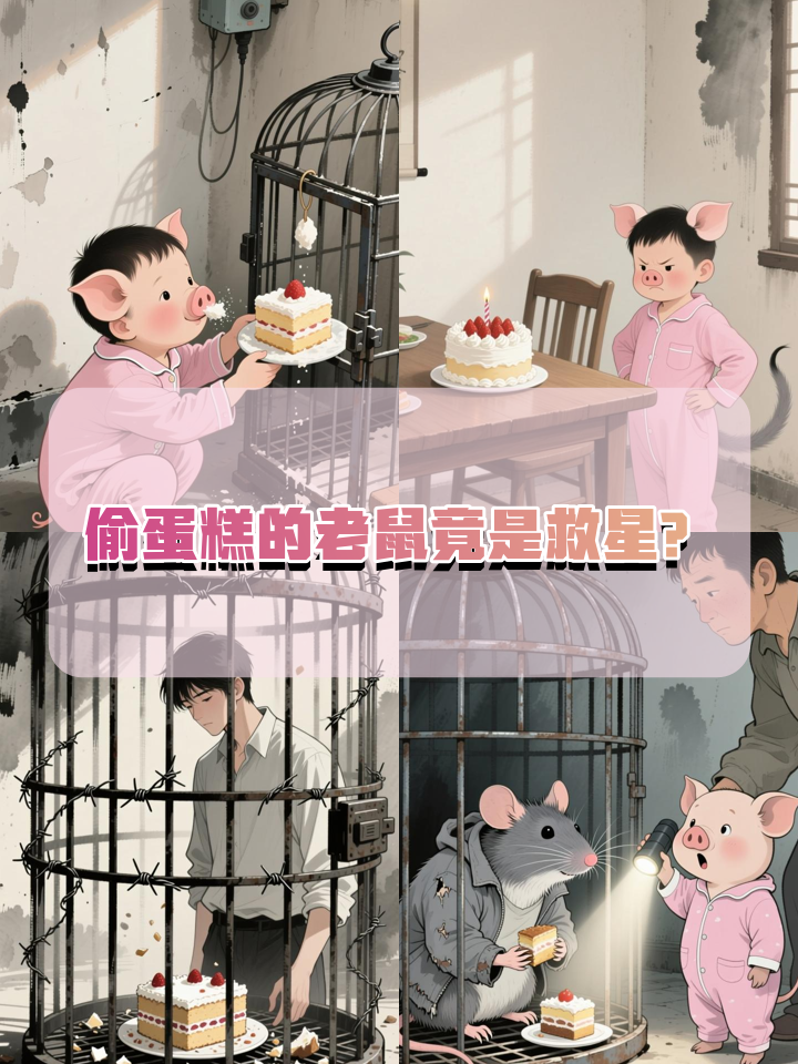 生日蛋糕被偷,抓到老鼠后发现暖心真相