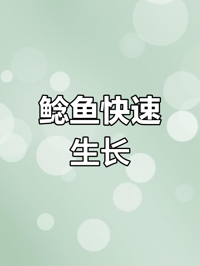 大口鲶鱼养殖前景广阔,1年增重3斤