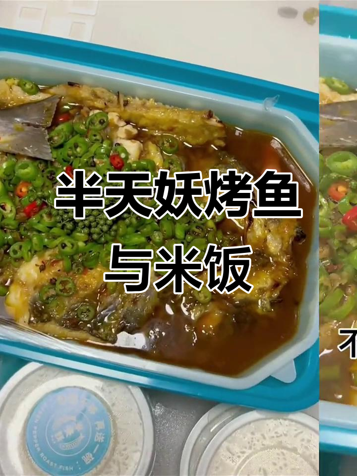 鱼和米饭都好吃,半天妖烤鱼的独特美味让人心动