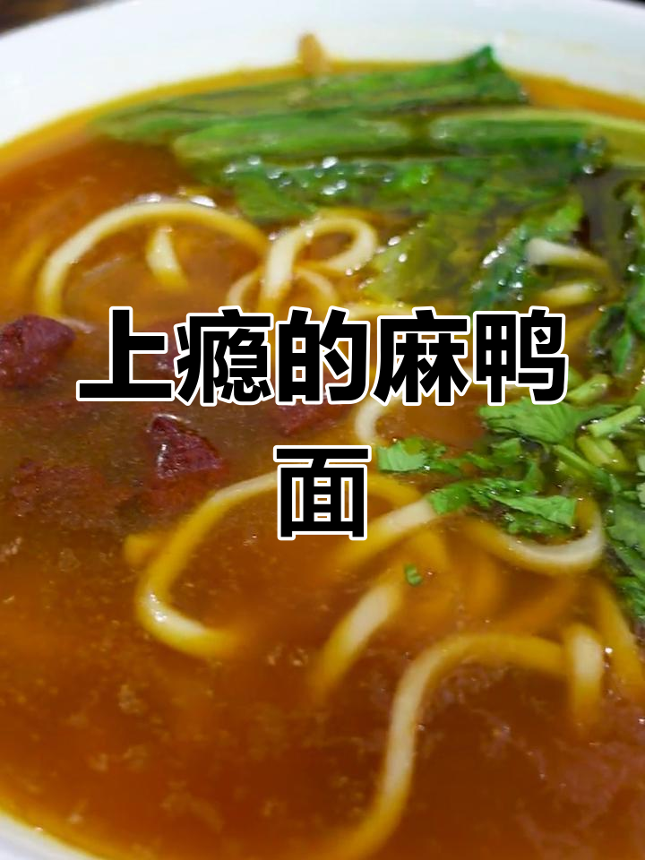 鸭肉面,吃了停不下来