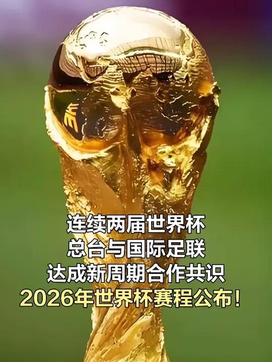 2026年世界杯赛程公布！#2026年世界杯赛程公布（央视新闻）