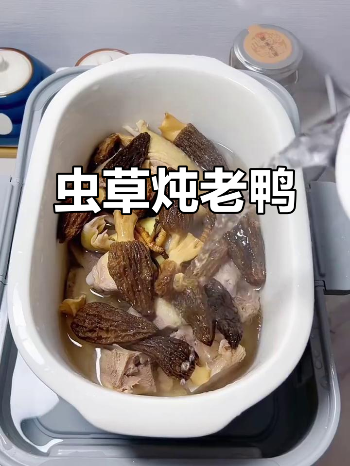 虫草老鸭汤,滋补养生又美味