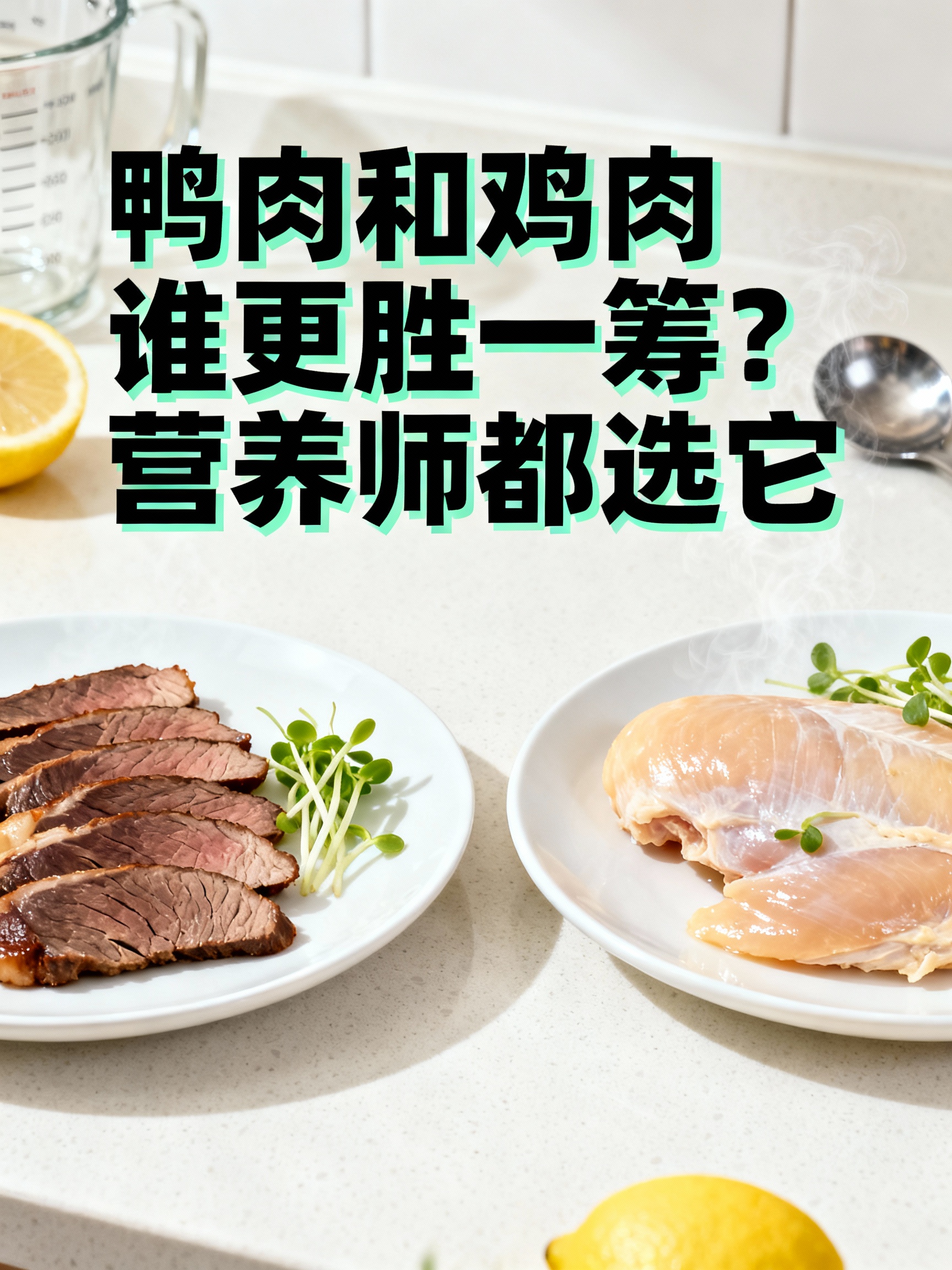 鸭肉和鸡肉谁更胜一筹？营养师都选它