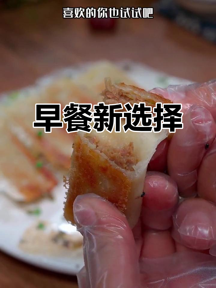 牛肉锅贴,香脆可口,早餐首选,简单又美味!