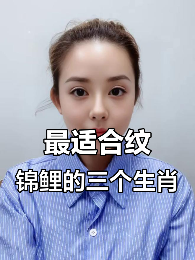 锦鲤纹身最适合这三个生肖，寓意深刻好运连连