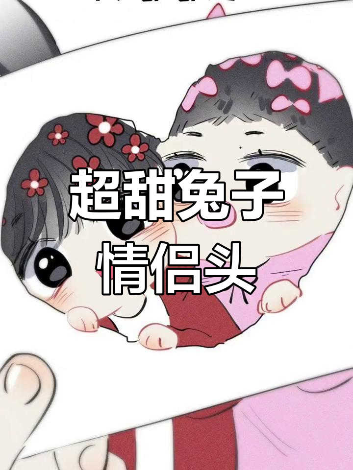 自信胖兔猪,超可爱情侣头像!每天必看一遍