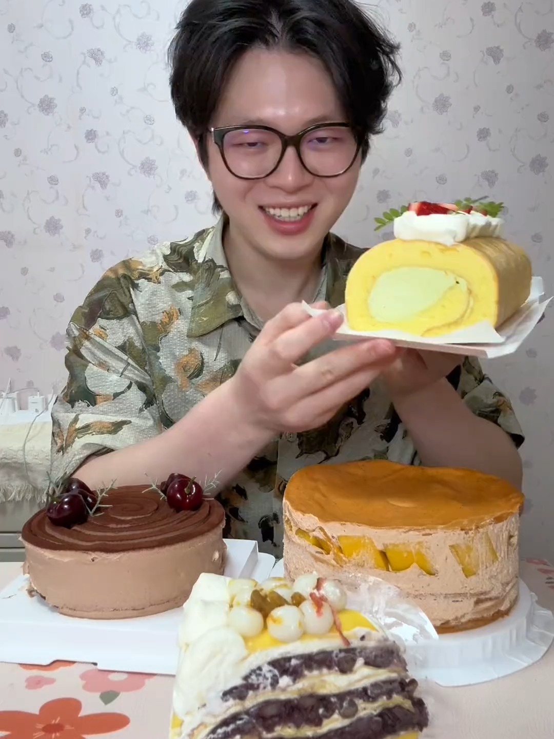 祝宝子过生日都能吃到好吃的蛋糕 黑森林那款属于是入口就爽