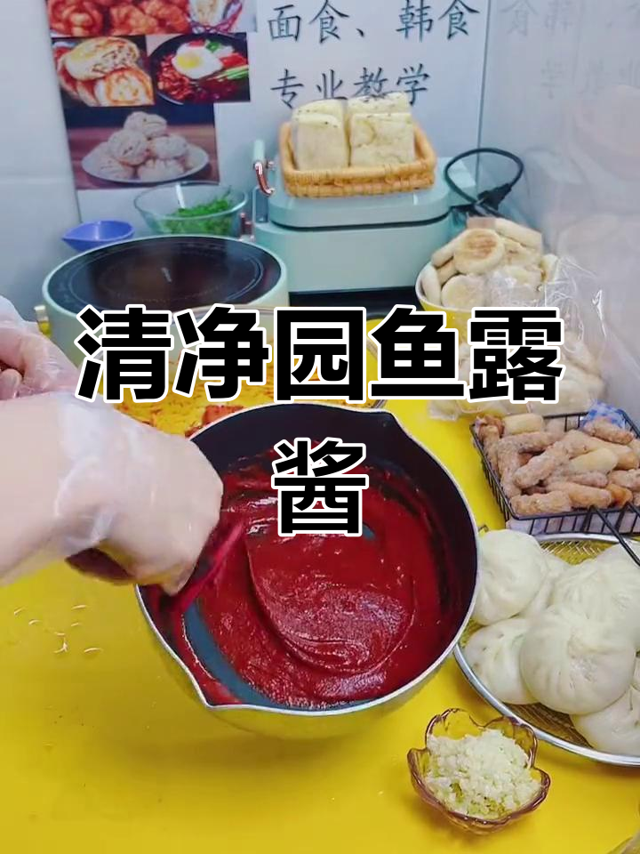 韩国进口清净园鱼露酱,泡菜腌制必备调味料