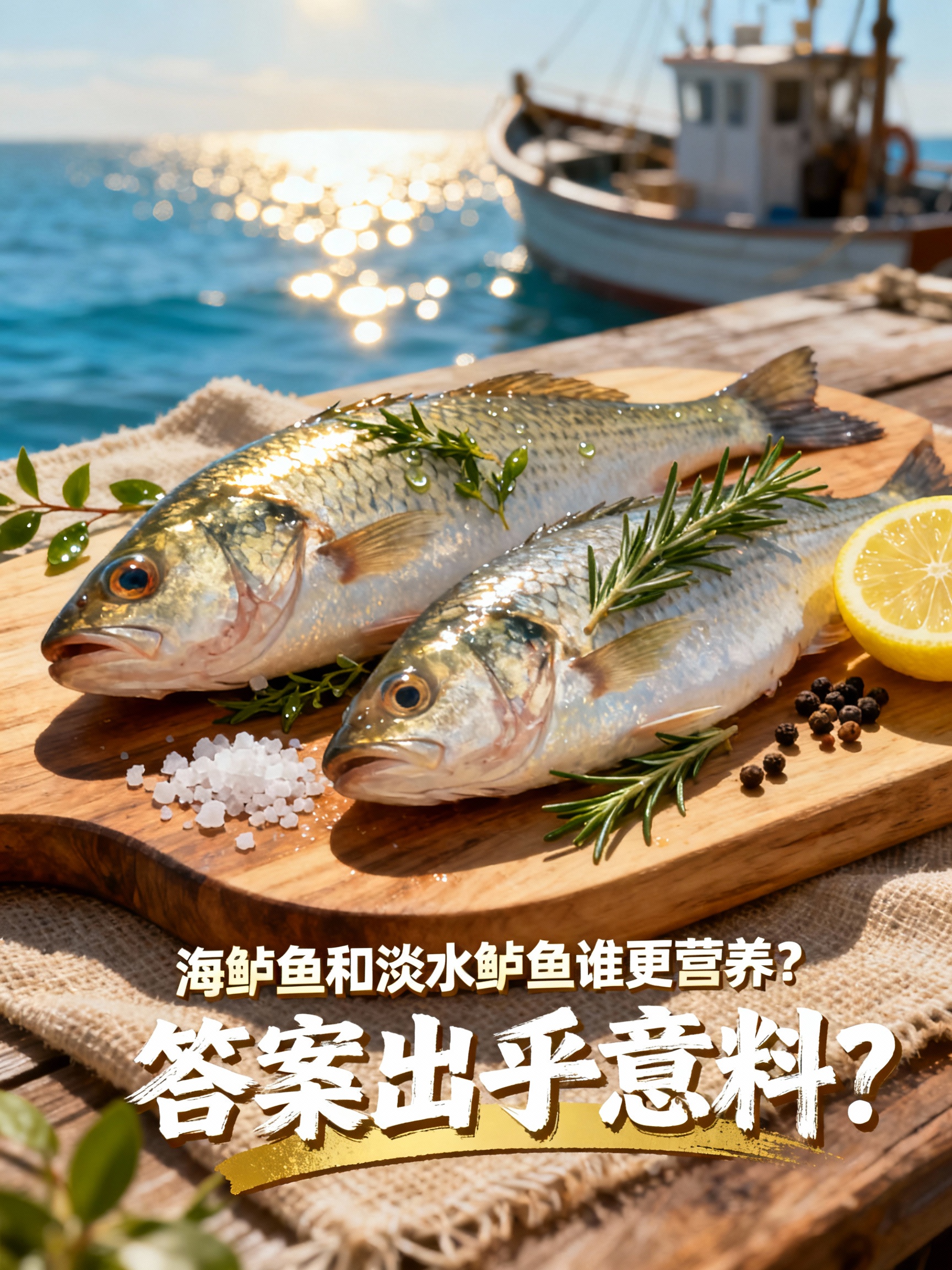 海鲈鱼和淡水鲈鱼谁更营养？答案出乎意料