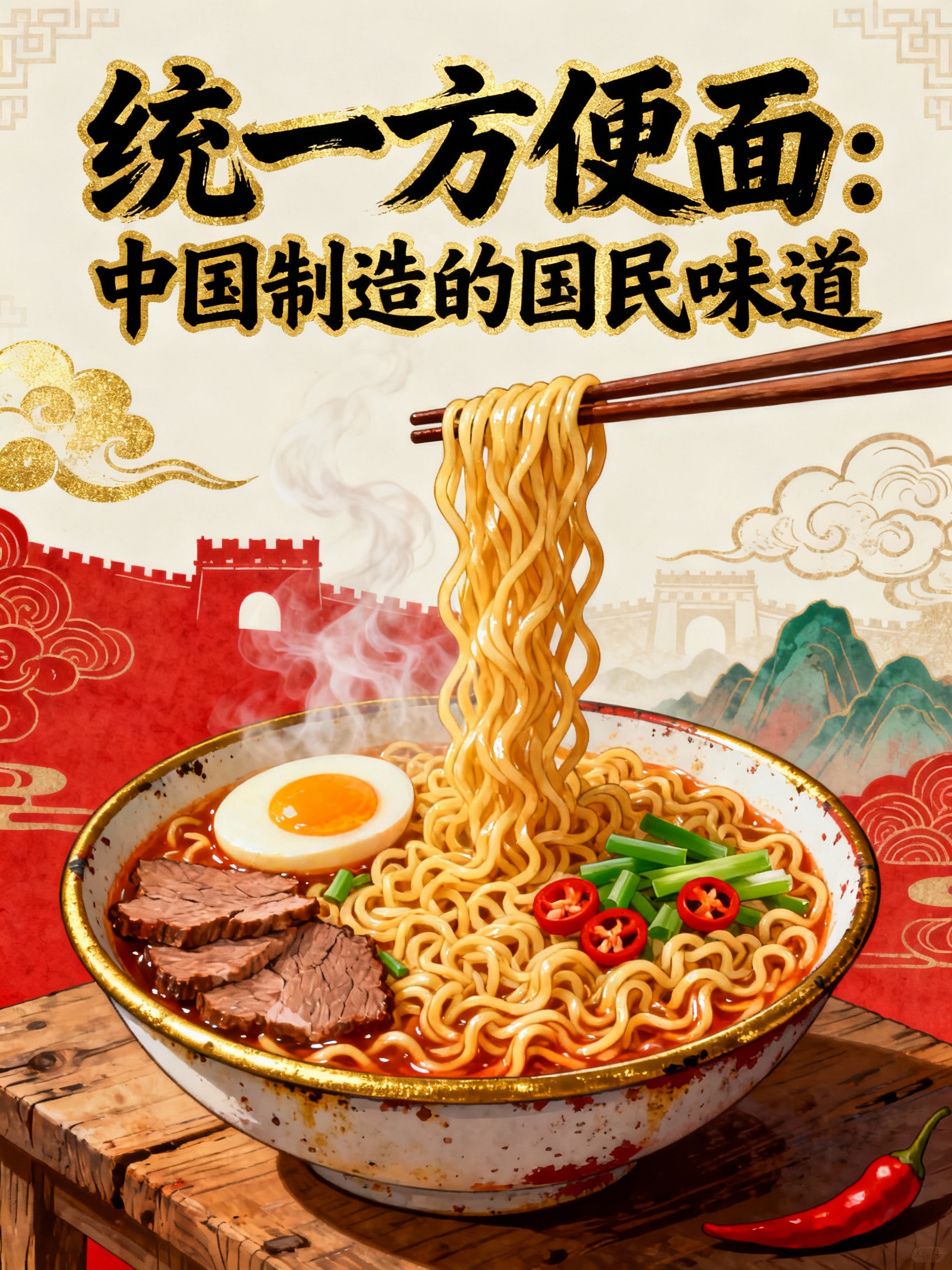统一方便面:中国制造的国民味道