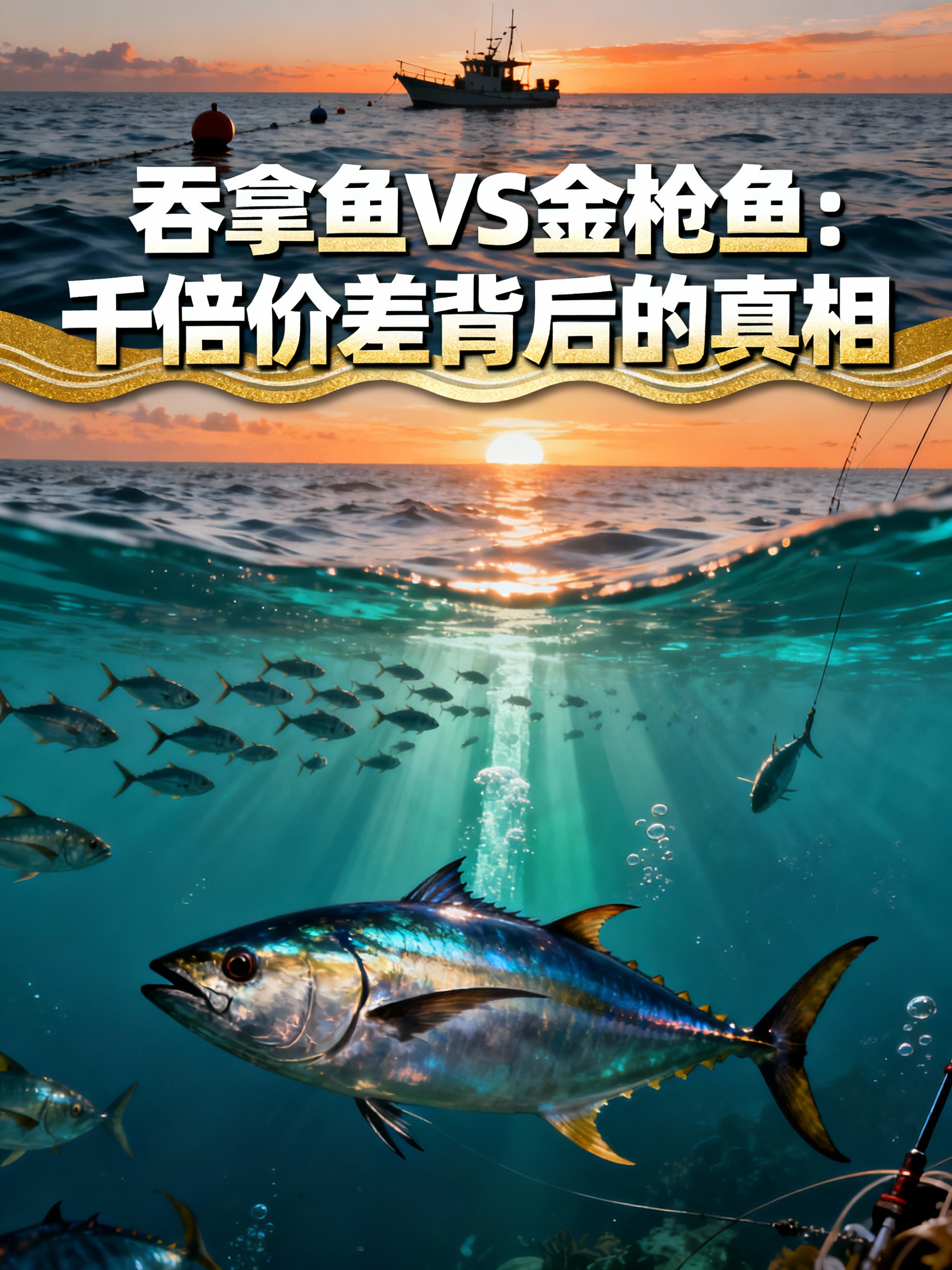 吞拿鱼vs金枪鱼：千倍价差背后的真相