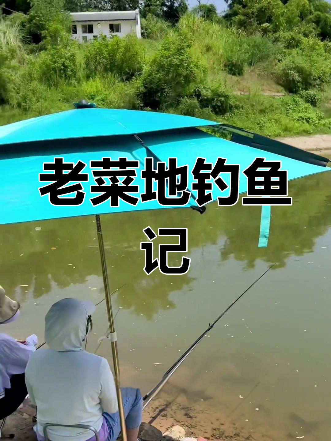 桂林老菜地钓鱼探点,意外发现废弃渔网
