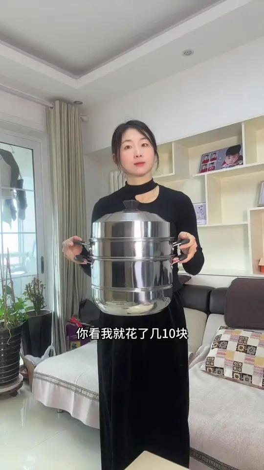 加厚大号不锈钢蒸锅