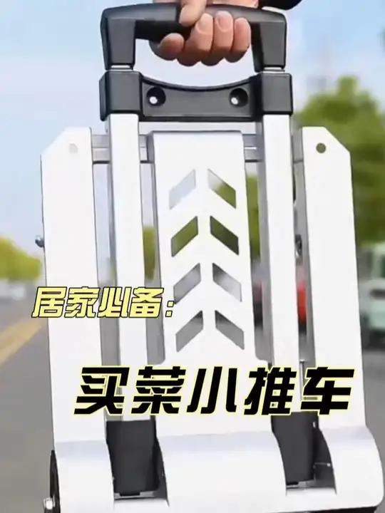 亮朵小推车可折叠便携小拉车买菜快递拉货手拉车行李购物车