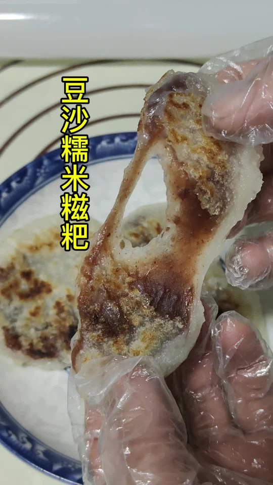 喜欢颗粒感糍粑？这样做，软糯香甜还焦香酥脆