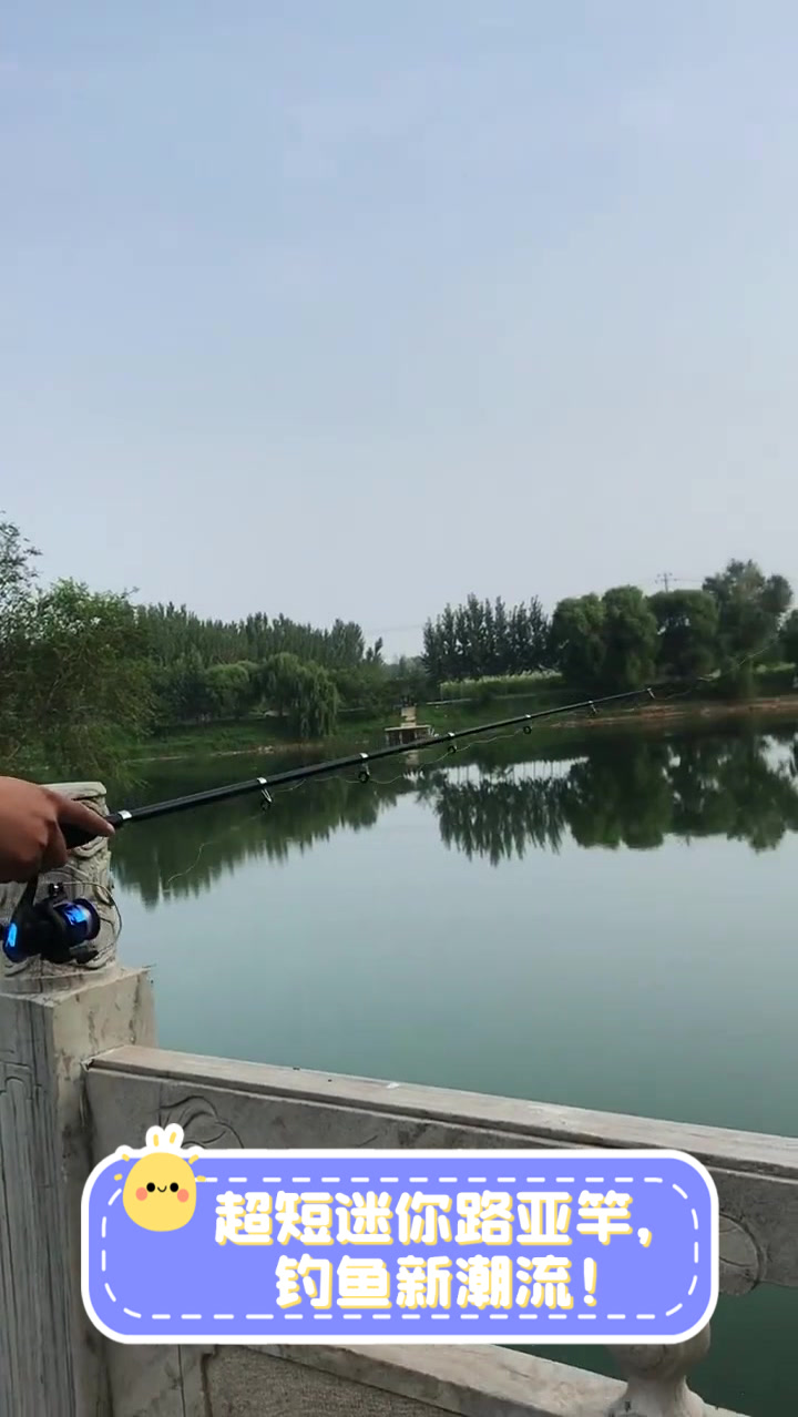 超短迷你路亚竿，钓鱼新潮流！