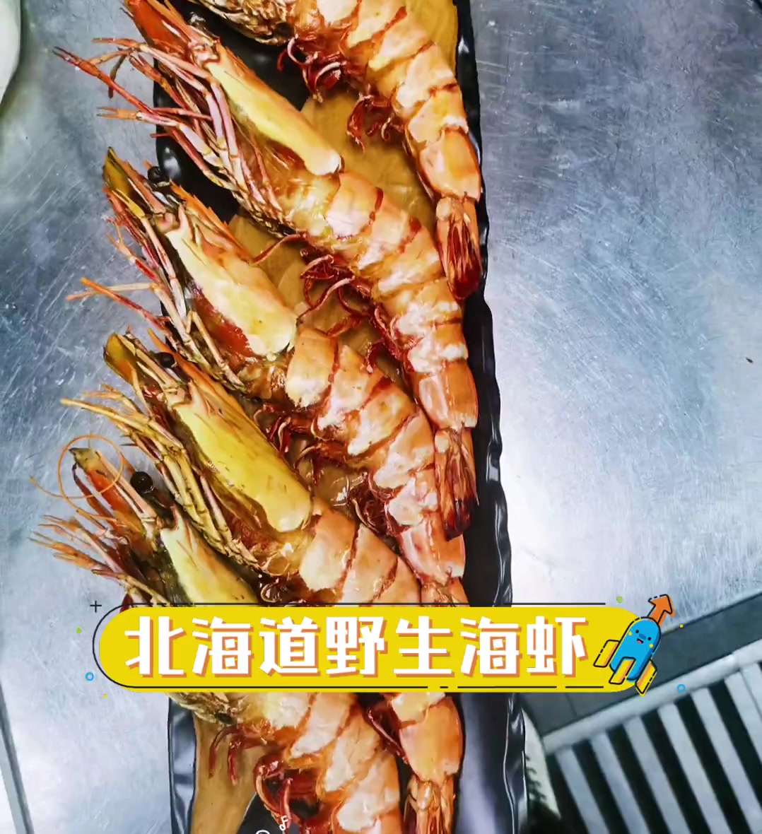 北海道野生海虾